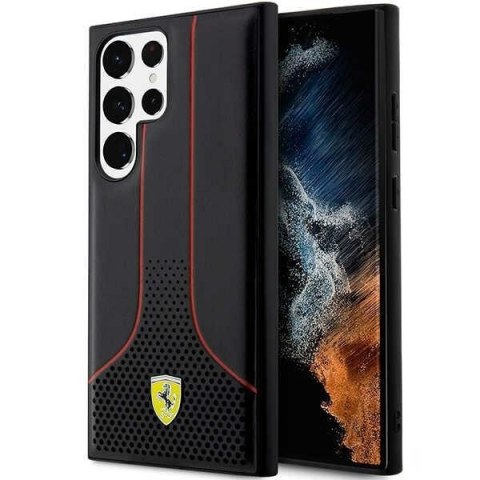 Ferrari FEHCS23LPCSK S23 Ultra S918 czarny/black hardcase Perforated 296 P