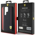 Ferrari FEHCS24LN3DUR S24 Ultra S928 czarny/black hardcase Carbon Printed Line