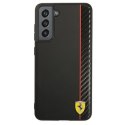 Ferrari FESAXHCS21FBK S21 FE G990 czarny/black hardcase On Track Carbon Stripe