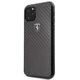 Ferrari Hardcase FEHCAHCN65BK iPhone 11 Pro Max black/czarny Carbon Heritage