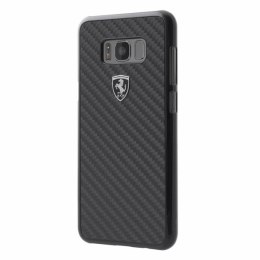 Ferrari Hardcase FEHCAHCS8BK S8 G950 black/czarny Carbon Heritage