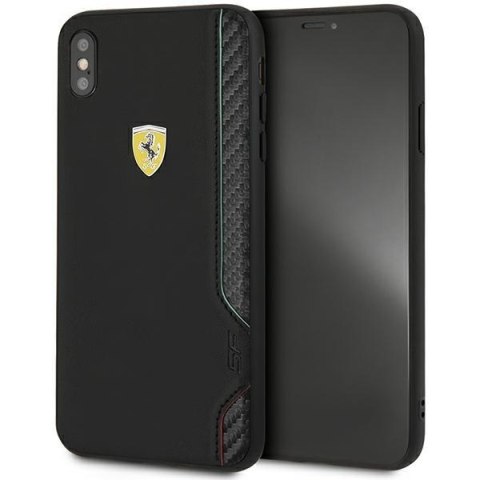 Ferrari Hardcase FESITHCI65BK iPhone Xs Max czarny/black On Track