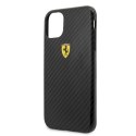 Ferrari Hardcase FESPCHCN58CBBK iPhone 11 Pro black/czarny On Track Carbon Effect