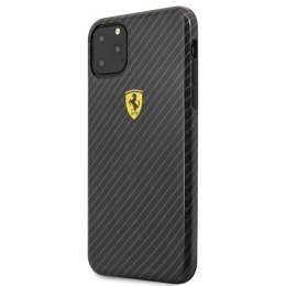 Ferrari Hardcase FESPCHCN65CBBK iPhone 11 Pro Max black/czarny On Track Carbon Effect