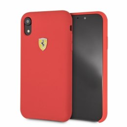 Ferrari Hardcase FESSIHCI61RE iPhone Xr czerwony/red Silicone
