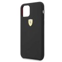 Ferrari Hardcase FESSIHCN61BK iPhone 11 6,1" / Xr czarny/black Silicone