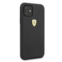 Ferrari Hardcase FESSIHCN61BK iPhone 11 6,1" / Xr czarny/black Silicone