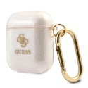 Guess GUA2UCG4GD AirPods 1/2 cover złoty/gold Glitter Collection