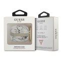 Guess GUA3HCHMAG AirPods 3 cover szary/grey Marble Strap Collection