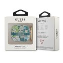 Guess GUA3HHFLN AirPods 3 cover zielony/green Flower Strap Collection