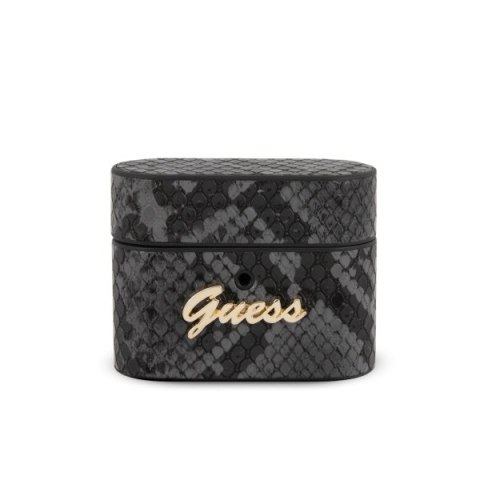 Guess GUACAPPUSNSMLBK AirPods Pro cover czarny/black Python Collection