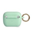 Guess GUACAPSILGLGN AirPods Pro cover zielony/green Silicone Glitter