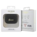 Guess GUAP2GLGSHK AirPods Pro 2 (2022/2023) cover czarny/black Glitter Flake 4G Charm