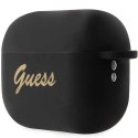 Guess GUAP2LSCHSK AirPods Pro 2 (2022/2023) cover czarny/black Silicone Charm Heart Collection