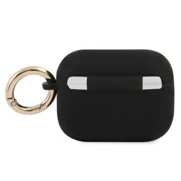 Guess GUAPSSSK AirPods Pro cover czarny/black Silicone Vintage Script