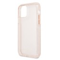 Guess GUHCN58PCGLPI iPhone 11 Pro różowy/pink hard case Glitter