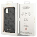 Guess GUHCN61G4GG iPhone 11 6,1" / Xr szary/grey hard case 4G Collection