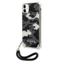 Guess GUHCN61KSARBK iPhone 11 / Xr 6,1" czarny/black hardcase Camo Collection