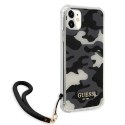 Guess GUHCN61KSARBK iPhone 11 / Xr 6,1" czarny/black hardcase Camo Collection