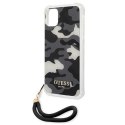 Guess GUHCN61KSARBK iPhone 11 / Xr 6,1" czarny/black hardcase Camo Collection