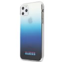 Guess GUHCN65DGCNA iPhone 11 Pro Max niebieski/gradient blue hard case California