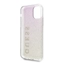 Guess GUHCN65PCUGLGPI iPhone 11 Pro Max różowo-złoty/gold pink hard case Gradient Glitter