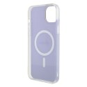 Guess GUHMP15MHITSU iPhone 15 Plus / 14 Plus 6.7" fioletowy/purple hardcase IML Iridescent MagSafe