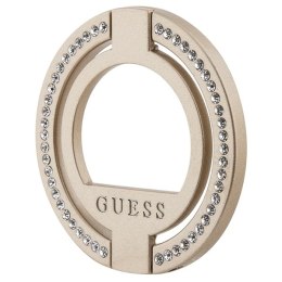 Guess MagSafe Ring stand GUMRSALDGD złoty/gold Rhinestone