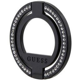 Guess MagSafe Ring stand GUMRSALDGK czarny/black Rhinestone
