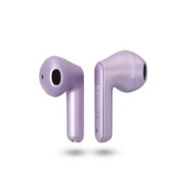 Guess słuchawki Bluetooth GUTWST82TRU TWS + stacja dokująca purpurowy/purple Triangle Logo