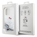 Hello Kitty HKHCP13LLIKHET iPhone 13 Pro / 13 6.1" srebrny/silver hardcase Liquid Glitter Charms Kitty Head