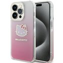 Hello Kitty HKHCP14XHDGKEP iPhone 14 Pro Max 6.7" różowy/pink hardcase IML Gradient Electrop Kitty Head