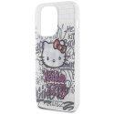 Hello Kitty HKHCP14XHDGPHT iPhone 14 Pro Max 6.7" biały/white hardcase IML Kitty On Bricks Graffiti
