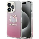 Hello Kitty HKHCP14LHDGKEP iPhone 14 Pro 6.1" różowy/pink hardcase IML Gradient Electrop Kitty Head