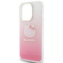 Hello Kitty HKHCP14LHDGKEP iPhone 14 Pro 6.1" różowy/pink hardcase IML Gradient Electrop Kitty Head