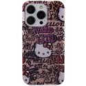 Hello Kitty HKHCP14LHDGPTP iPhone 14 Pro 6.1" różowy/pink hardcase IML Tags Graffiti