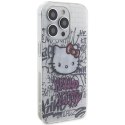 Hello Kitty HKHCP15LHDGPHT iPhone 15 Pro 6.1" biały/white hardcase IML Kitty On Bricks Graffiti