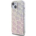 Hello Kitty HKHCP15SHCHPEP iPhone 15 / 14 / 13 6.1" różowy/pink hardcase IML Gradient Electrop Crowded Kitty Head