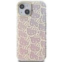 Hello Kitty HKHCP15SHCHPEP iPhone 15 / 14 / 13 6.1" różowy/pink hardcase IML Gradient Electrop Crowded Kitty Head