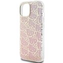 Hello Kitty HKHCP15SHCHPEP iPhone 15 / 14 / 13 6.1" różowy/pink hardcase IML Gradient Electrop Crowded Kitty Head