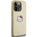 Hello Kitty HKHMP13XPGHCKD iPhone 13 Pro Max 6.7" złoty/gold hardcase Leather Kitty Head MagSafe