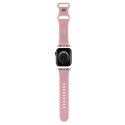 Hello Kitty Pasek HKAWLSCHBLP Apple Watch 42/44/45/49mm różowy/pink strap Silicone Kitty Head