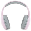 Hello Kitty słuchawki nauszne Bluetooth HKBHA1BKHLMP różowe/pink Metal Logo