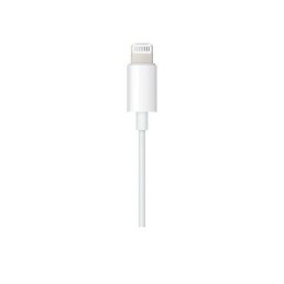Kabel Apple MXK22ZM/A blister Lightning / jack 3,5mm biały/white 1,2m