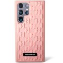 Karl Lagerfeld KLHCS23LRUPKLPP S23 Ultra S918 hardcase różowy/pink 3D Monogram