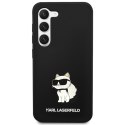 Karl Lagerfeld KLHCS23SSNCHBCK S23 S911 hardcase czarny/black Silicone Choupette