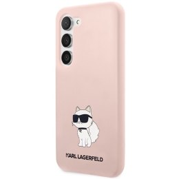 Karl Lagerfeld KLHCS23SSNCHBCP S23 S911 hardcase różowy/pink Silicone Choupette