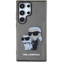 Karl Lagerfeld KLHCS24LHNKCTGK S24 Ultra S928 czarny/black hardcase Glitter Karl&Choupette