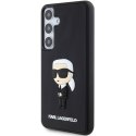 Karl Lagerfeld KLHCS24M3DRKINK S24+ S926 czarny/black hardcase 3D Rubber Ikonik