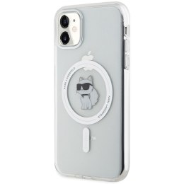 Karl Lagerfeld KLHMN61HFCCNOT iPhone 11 /Xr przezroczysty/transparent hardcase IML Choupette MagSafe